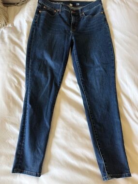 Dark Blue J. Crew Women’s Jeans - Toothpick/Slim Fit